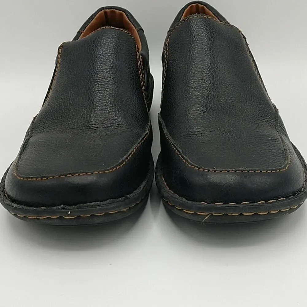 Cabela's Brown Textured Leather Slip-on Shoe size 9M